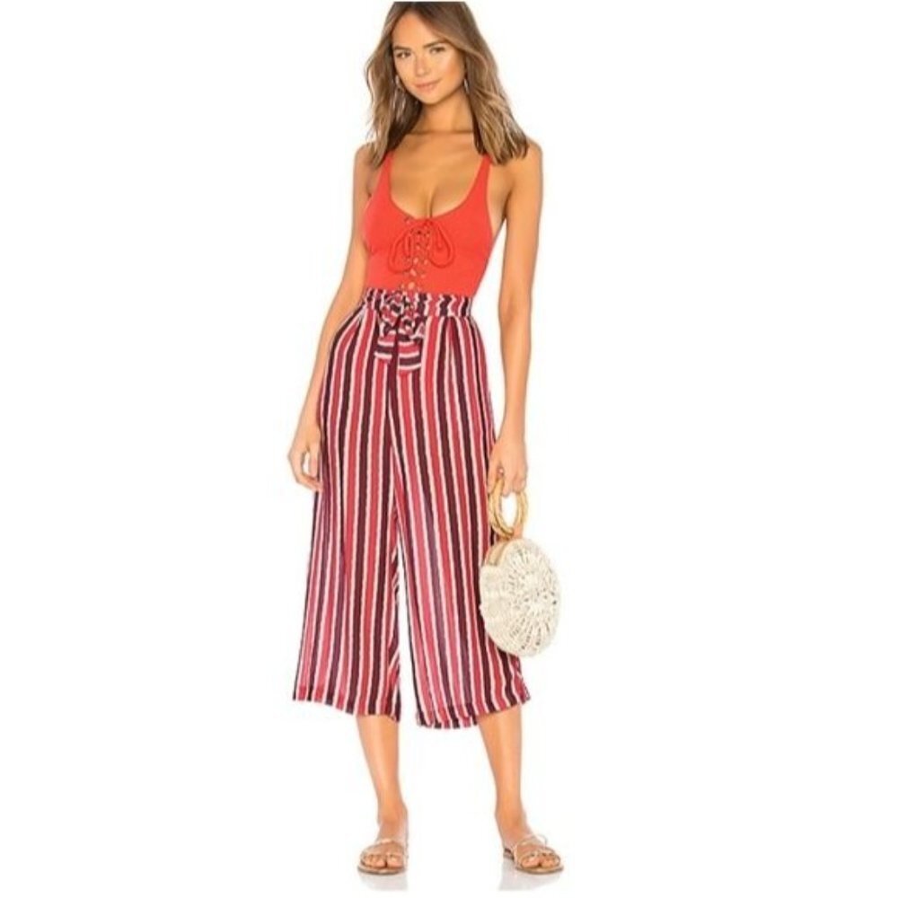 NWT Revolve Maaji Wide Leg Pants in 5 Golden Treas